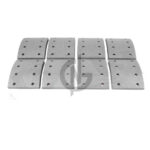 1808126 Brake Pad, Drum, DAF CF